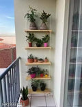 5-Tier Wooden Plant Stand