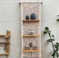 Handmade Macrame Wall Hanging Shelf